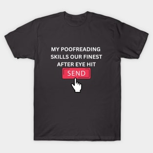 Social Media Proofreading T-Shirt